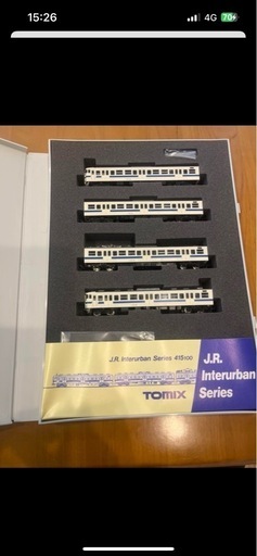 寝具 TOMIX J.R. Interurban Series 415100