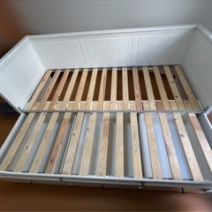 IKEA  HEMNES デイベッド 新品マットレス2枚付き