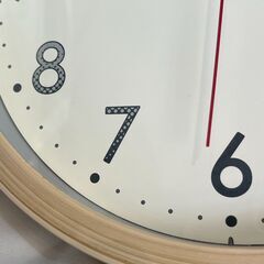 シンプル＆ナチュラル 木目調  壁掛け時計  ウォールクロックの画像