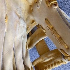 野球バット、グローブの画像