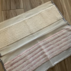 掃除モップ　専用モップタオル　布2枚の画像