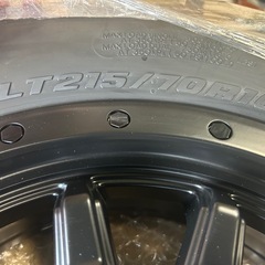 【新品、未使用品】215/70R16 ジムニー JB64 JB23 JB22 JA11 JA12 16インチ タイヤホイール 4本セット BFグッドリッチ ホワイトレターの画像