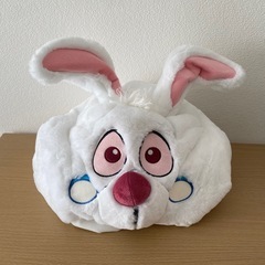 【引渡し予定者決定済み】ディズニー　白うさぎ　ファンキャップ
