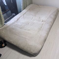 ニトリ　敷布団　カバー付き