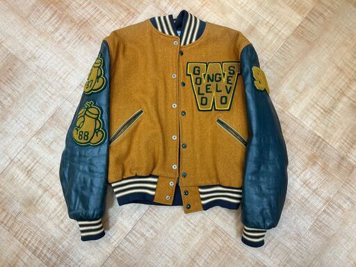 スタジャン ゴールデングローブス 希少サイズ44(XL)