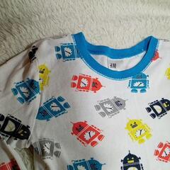 H&M　長袖パジャマ　120cmの画像