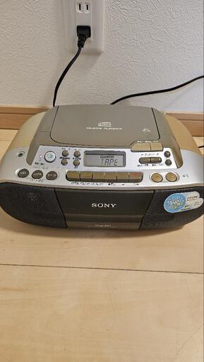 【ラジカセ】テープ/ラジオのみ SONY CFD-151(ジャンク品) Amazon.co.jp: SONY CDラジカセ ホワイト : 家電＆カメラ
