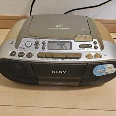 SONY CFD-S01 ラジカセ CD テープラジオ動作品06年製 (びび