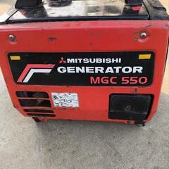 三菱　ガソリン 発電機　MGC550の画像