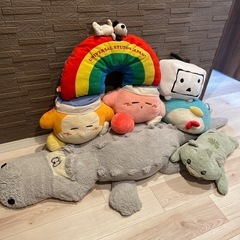 ビッグサイズのぬいぐるみ達