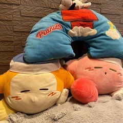 ビッグサイズのぬいぐるみ達の画像