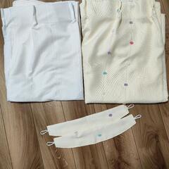 カーテン、レースセットの画像