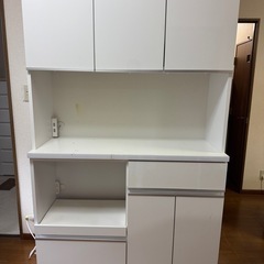土井インテリア　食器棚　レンジラック　キッチン収納　