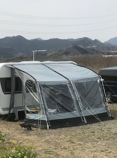 サイドテント　kampa rally 330