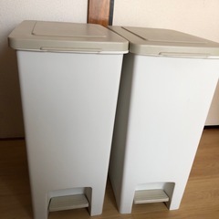 ペダル式ごみ箱 2個 40ℓ(現地引き取り限定)