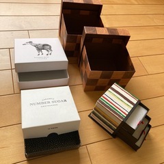 空き箱　空き箱　空かん　お菓子箱　まとめ10個の画像