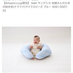 妊婦　抱き枕　授乳枕の画像