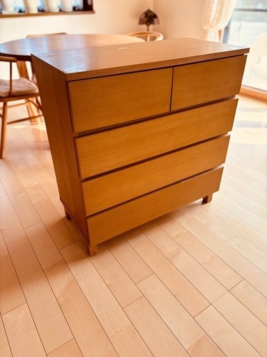 お話中です。無印タンス2台