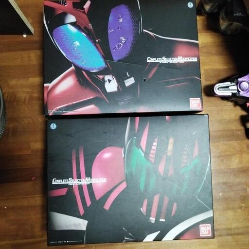 仮面ライダーcsm2個　写真全部　カブト説明書なし