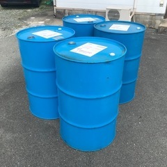 ２缶有り！ドラム缶 200L ロゴ無しの画像