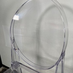 モダン カウンターチェア クリア ハイチェア ハイスツール エレガント ノーブランド の画像