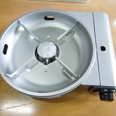 使用感少 Iwatani カセットフー ビストロの達人Ⅲ 2022年製 カセットコンロ CB-BST-3 グリルパン 鍋 焼肉 イワタニ 札幌市 新道東店　の画像