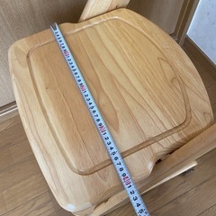 【子供用】300円学習椅子ライトブラウンの画像