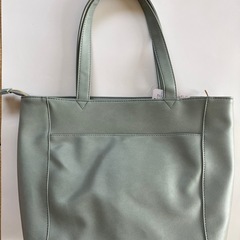 【新品未使用】バッグ①ブルーグレーの画像