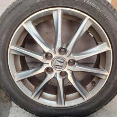 205/55R17　アルミ　タイヤ4本セット　No.169 　ストリーム、ステップワゴンの画像