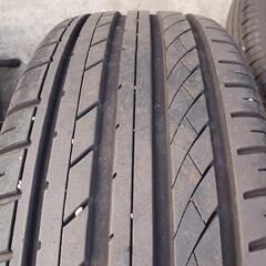 205/55R17　アルミ　タイヤ4本セット　No.169 　ストリーム、ステップワゴンの画像
