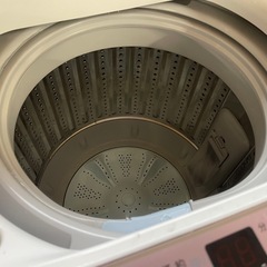032603アクア6.0kg洗濯機2017年製の画像