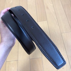 ジャンク　レザーベルト　ブラウンの画像