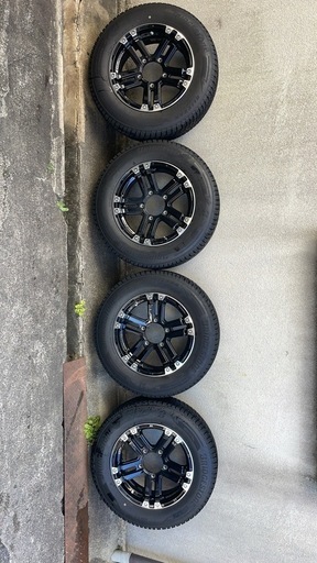値引♪バリ山♪スズキ純正ホイールタイヤセット　JB23ジムニー175/80R16 ジムニーホイールタイヤセット 値引♪バリ山♪スズキ純正ホイール
