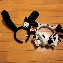ディズニー　オズワルド　101匹ワンちゃん　カチューシャ　の画像