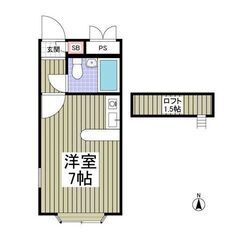 🉐初期費用8万円パック！🉐フリーレント1ヶ月！　 湘南新宿ライン...