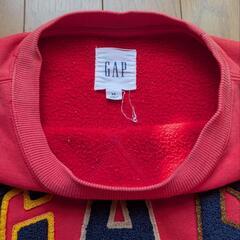 OLD GAP シニールワッペンスウェットの画像