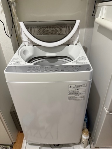 TOSHIBA 洗濯機　6キロ