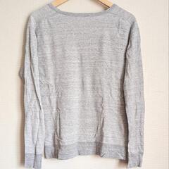 AUTHENTIC WEAR グレーサーマルロングTシャツ Mサイズの画像
