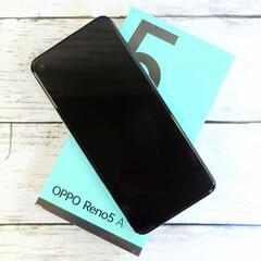土日のみ【新品同様】OPPO Reno5 A  A103OP ワイモバイル アイスブルーの画像