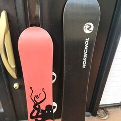 ロシニョール キッズスノーボード120cm ビィンディング付きの画像
