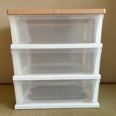 【値下げ】プラ3段テェスト