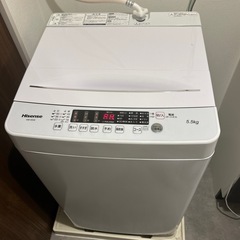 引越しによる洗濯機