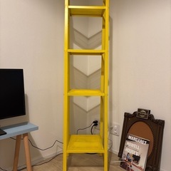 IKEA ラック イエロー