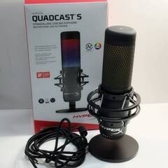 【良品】HyperX Quadcast S スタンドアロンマイク