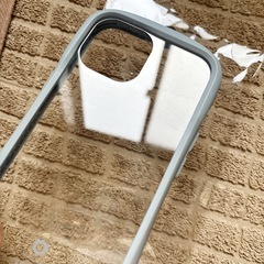 急募！iPhone 15 iFace Reflection  強化ガラスクリア スマホケース  ペールブルーの画像