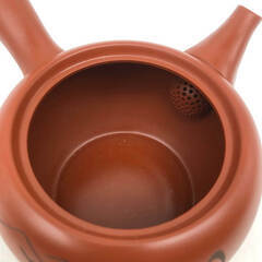 ss7386  常滑焼 作山窯 お茶セット 急須＆湯呑5客 共箱付 茶器6点セット 茶器揃 お茶 陶器 和風 焼き物 食器 工芸品 きゅうす ゆのみ 常滑焼 中古の画像