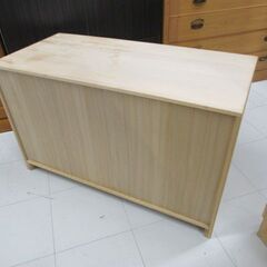 桐収納 3段 幅94.5×奥行44×高さ57cm 桐箪笥 着物収納 収納家具 苫小牧西店の画像