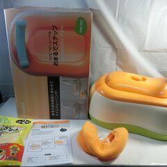 美品 コンビ ベビーレーベル おまるでステップ  ( レーベルオレンジ )の画像