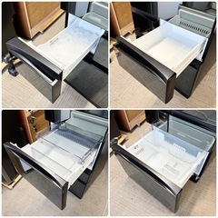 【超美品‼️】東芝 2019年製 465Lノンフロン冷凍冷蔵庫 自動製氷 ミラーガラス まんなか野菜室 クリアミラー♪の画像