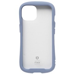急募！iPhone 15 iFace Reflection  強化ガラスクリア スマホケース  ペールブルーの画像